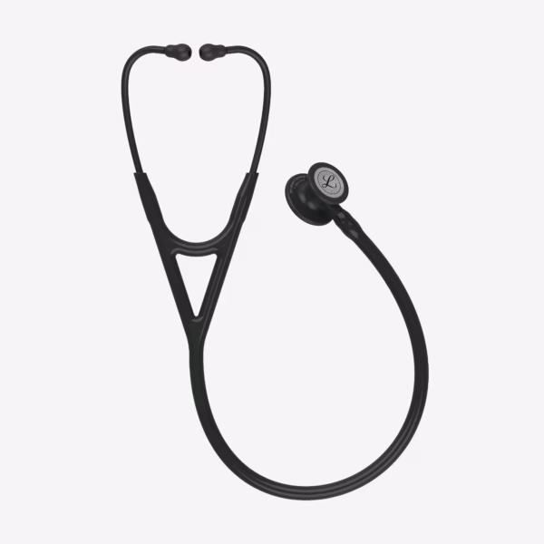 Cardiology IV Black Finish Chestpiece Black Tube Black Stem Black Headset 02