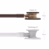 Classic III Chocolate Tube Copper Finish Chestpiece 03