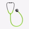 Classic III Lime Green Tube Smoke Chestpiece Blue Stem Smoke Headset 02