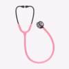 Classic III Pearl Pink Tube Mirror Chestpiece Pink Stem Smoke Headset 02