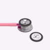 Classic III Pearl Pink Tube Mirror Chestpiece Pink Stem Smoke Headset 05