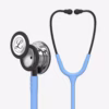 Littmann® Classic III™ Ceil Blue Tube, Mirror Chestpiece, Smoke Stem and Smoke Headset 02