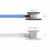 Littmann® Classic III™ Ceil Blue Tube, Mirror Chestpiece, Smoke Stem and Smoke Headset 03