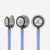 Littmann® Classic III™ Ceil Blue Tube, Mirror Chestpiece, Smoke Stem and Smoke Headset 04