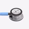 Littmann® Classic III™ Ceil Blue Tube, Mirror Chestpiece, Smoke Stem and Smoke Headset 06