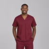 Maroon Lite Scrubs Men 02