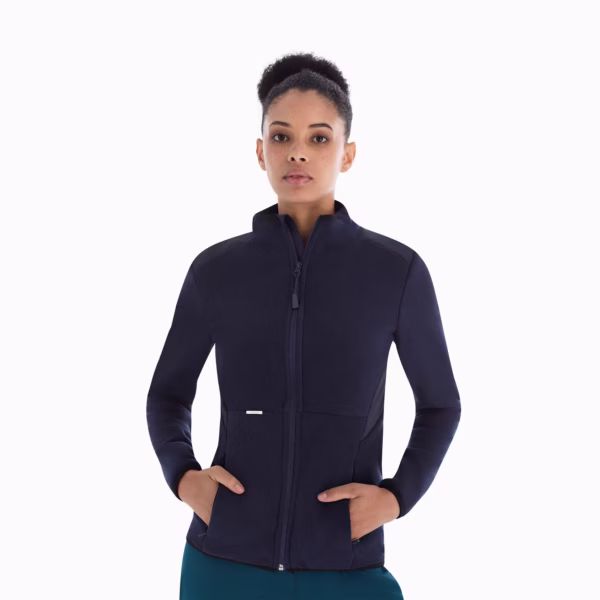 Navy Polar Fleece Women 01