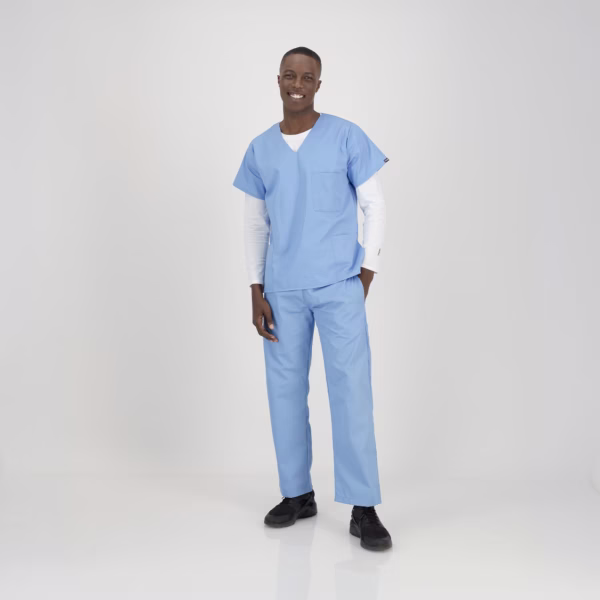 Powder Blue Lite Scrubs Men 01